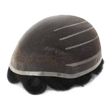Welded Mono model toupee