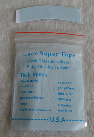 lace Super tape Cshape 36 pieces/pack