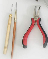 Needles and pliers
